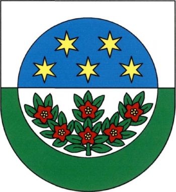 Arms (crest) of Slatina (Litoměřice)