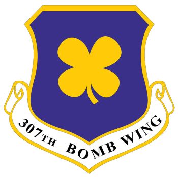 Coat of arms (crest) of the 307th Bomb Wing, US Air Force