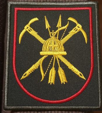 Coat of arms (crest) of the 55th Mountain Motor Rifle Brigade, Russian Army