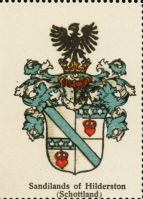 Wappen Sandilands of Hilderston