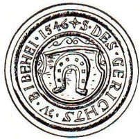 Wappen von Biebesheim am Rhein/Arms (crest) of Biebesheim am Rhein
