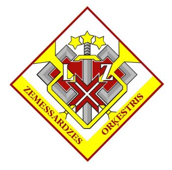 Coat of arms (crest) of the Latvian National Guard Band
