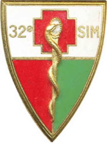 Blason de 32nd Military Nurses Section, French Army/Arms (crest) of 32nd Military Nurses Section, French Army