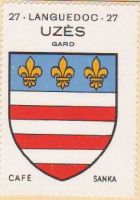 Blason d'Uzès/Arms (crest) of Uzès