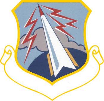 Coat of arms (crest) of the 389th Strategic Missile Wing, US Air Force