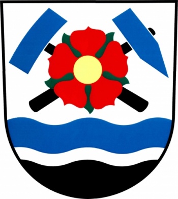 Coat of arms (crest) of Černá v Pošumaví