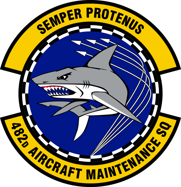 File:482nd Aircraft Maintenance Squadron, US Air Force.png