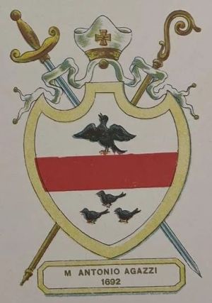 Arms (crest) of Marcantonio Agazzi
