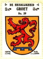 Wapen van Groet/Arms (crest) of Groet