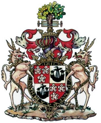 Arms (crest) of Hamilton (parish, Bermuda)