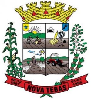 Brasão de Nova Tebas/Arms (crest) of Nova Tebas