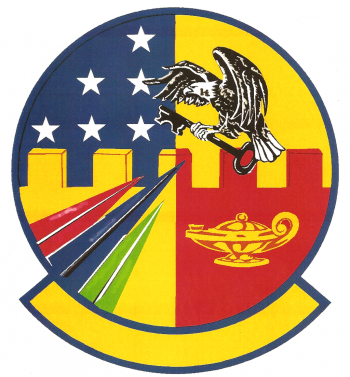 Coat of arms (crest) of the 351st Operations Support Squadron, US Air Force