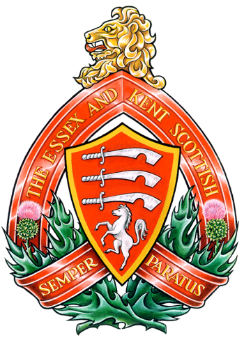 Coat of arms (crest) of the The Essex and Kent Scottish, Canadian Army
