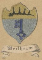 Wappen von Weilheim an der Teck/Arms (crest) of Weilheim an der Teck