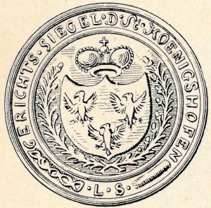 Siegel von Königshofen