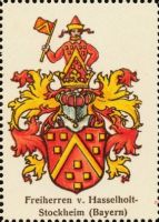 Wappen Freiherren von Hasselholt-Stockheim