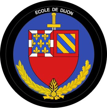 Coat of arms (crest) of the Gendarmerie School of Dijon, France