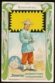 Arms, Flags and Folk Costume trade card Diamantine Kolombien
