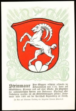 Wappen von/Blason de Steinmaur