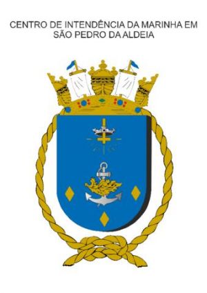 Coat of arms (crest) of the São Pedro da Aldeia Naval Intendenture Centre, Brazilian Navy