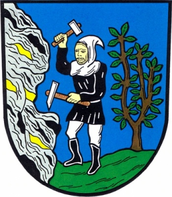 Arms (crest) of Zlaté Hory