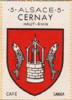 Blason de Cernay/Arms (crest) of Cernay
