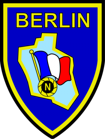 Coat of arms (crest) of the French Forces in Berlin, France