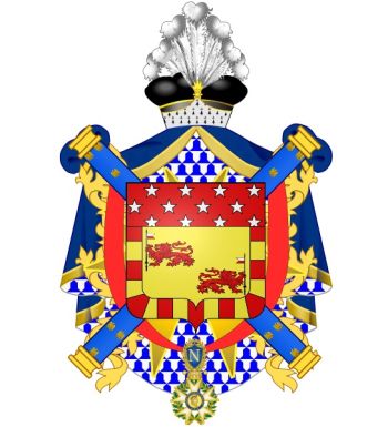 Coat of arms (crest) of the Promotion 1977-1979 Maréchal Davout of the Special Military School Saint-Cyr Coëtquidan, French Army
