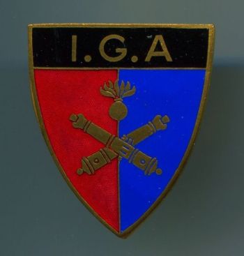 Blason de Inspection General of Artillery, French Army/Arms (crest) of Inspection General of Artillery, French Army