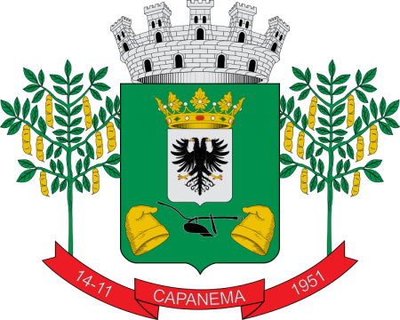 Brasão de Capanema (Paraná)/Arms (crest) of Capanema (Paraná)