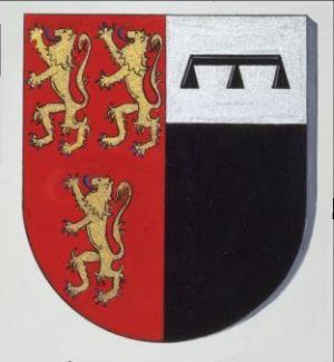 Wapen van Denderleeuw/Arms (crest) of Denderleeuw