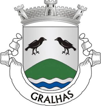 Brasão de Gralhas/Arms (crest) of Gralhas