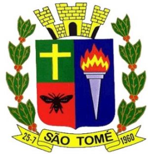 Brasão de São Tomé (Paraná)/Arms (crest) of São Tomé (Paraná)