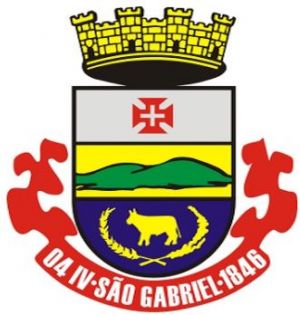 Brasão de São Gabriel (Rio Grande do Sul)/Arms (crest) of São Gabriel (Rio Grande do Sul)