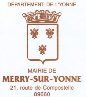 Blason de Merry-sur-Yonne/Coat of arms (crest) of {{PAGENAME