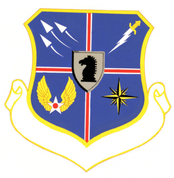 Coat of arms (crest) of the 693rd Electronic Security Wing, US Air Force