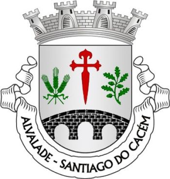 Brasão de Alvalade (Santiago de Cacém)/Arms (crest) of Alvalade (Santiago de Cacém)