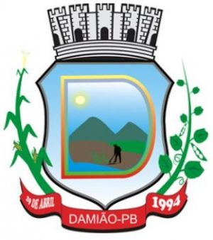 Brasão de Damião (Paraíba)/Arms (crest) of Damião (Paraíba)
