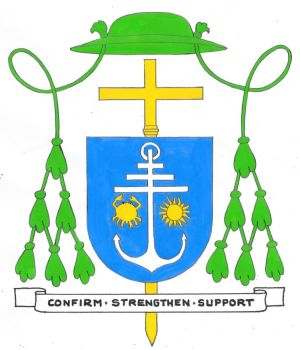 Arms (crest) of Anthony John Ireland