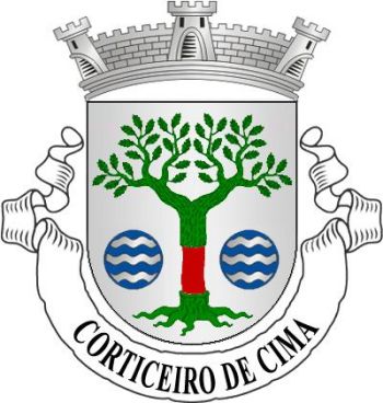 Brasão de Corticeiro de Cima/Arms (crest) of Corticeiro de Cima
