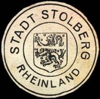 Wappen von Stolberg/Arms of Stolberg