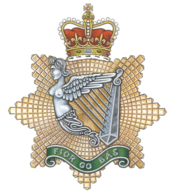 Coat of arms (crest) of the The Irish Regiment of Canada, Canadian Army