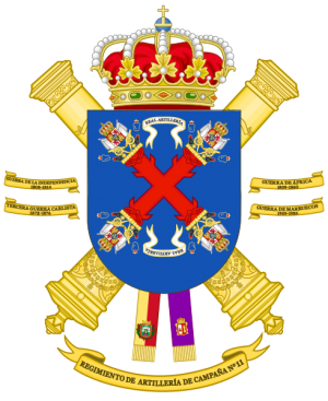 11th Field Artillery Regiment, Spanish Army.png