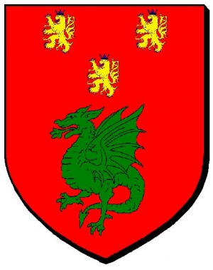 Blason de Cazoulès/Arms (crest) of Cazoulès