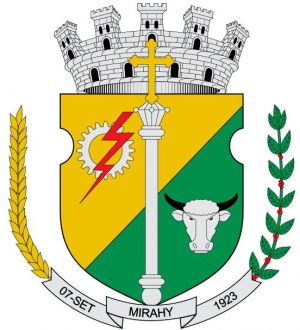 Brasão de Miraí/Arms (crest) of Miraí