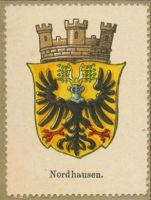 Wappen von Nordhausen/Arms of NordhausenThe arms in the Wappen-Sammlung (1900)