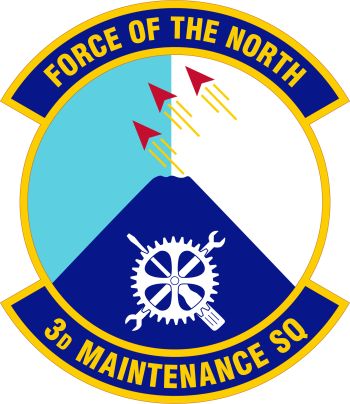 Coat of arms (crest) of 3rd Maintenance Squadron, US Air Force