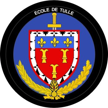 Coat of arms (crest) of the Gendarmerie Scholl of Tulle, France