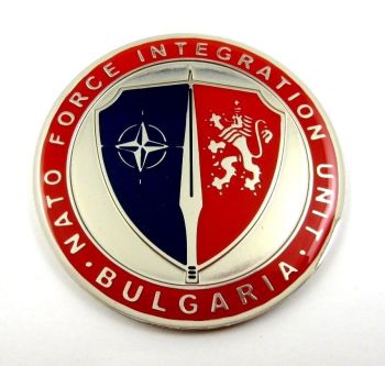 Coat of arms (crest) of the NATO Force Integration Unit Bulgaria