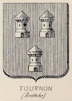 Blason de Tournon-sur-Rhône/Arms (crest) of Tournon-sur-Rhône